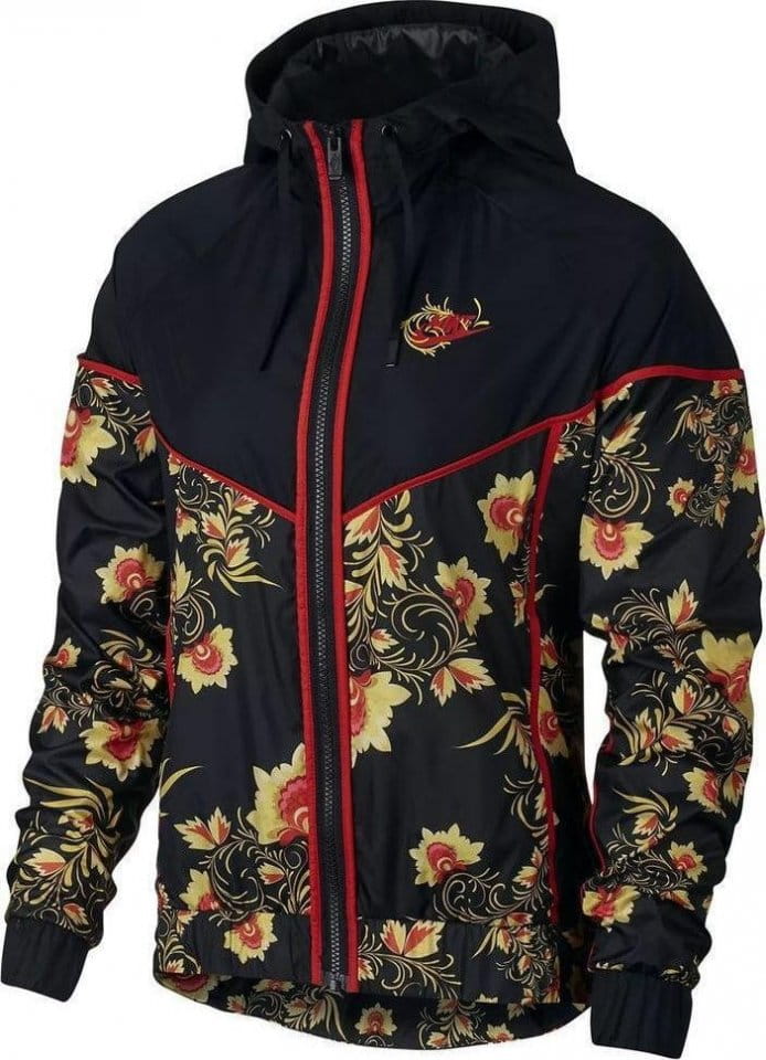 Jacheta cu gluga Nike NSW Floral Print Track Women's Jacket