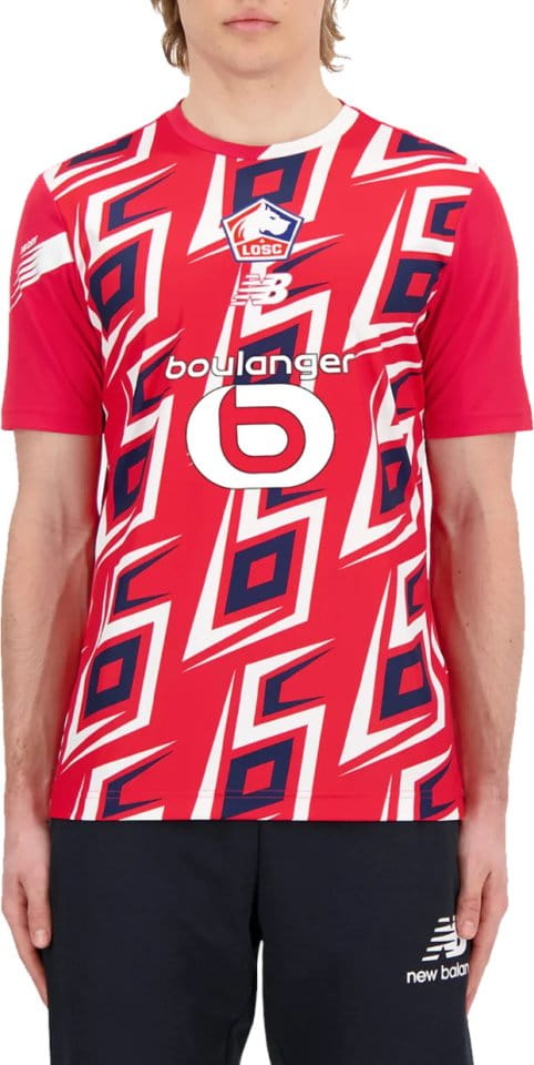 Tricou New Balance LOSC Lille Prematch Shirt 2023/24